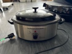 Top Massage Stone Heater 6 Quart Stone Oven, No Reserve