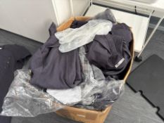 Box Of Assorted Grey Beauty Salon Uniforms, No Reserve
