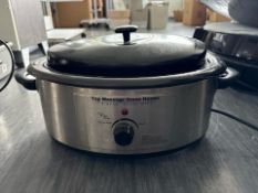 Top Massage Stone Heater 6 Quart Stone Oven, No Reserve