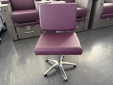 REM Salsa Nail Client Stool, No Reserve