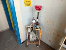 Gas Flow Vacuum Testing Unit