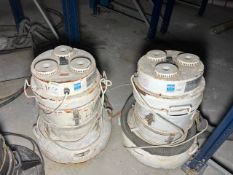 Pair Of Freddy Industrial Workshop Vacuum