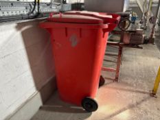 Red Wheelie Bin