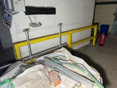 Yellow Metal Safety Barrier