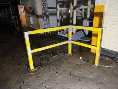 Yellow Metal Safety Barrier