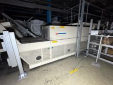 Doboy SW84-50 & STU Heat Shrink Tunnel, 240/415V, 3 Phase, 1993, Wide Conveyor, Serial 865015/853647