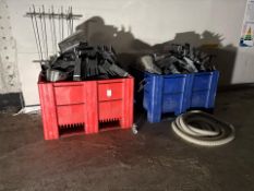 Plastic Box Pallets and Contents x2