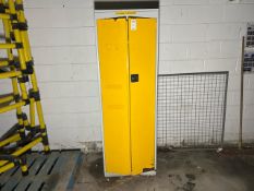 Yellow Metal Cupboard
