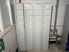 4 Nests Of 10 Postal Lockers