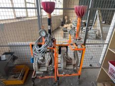 Pair Of Gas Flow Vacuum Testing Unit