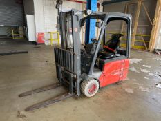 Linde E18 Electric Counterbalance Forklift