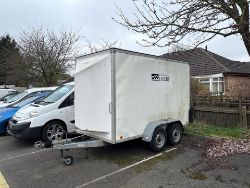 Dual Wheel Box Trailer