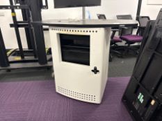 Mobile Lectern Stand, No Reserve