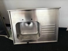 Stainless Steel Sink Top Unit, No Reserve