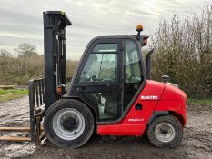2016 Manitou MSI 3 Tonne Diesel Forklift, 6044 Hours, Triple Mast, Side Shift