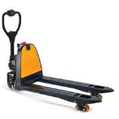 New, Compact Fully Electric Pallet Truck, Load Capacity: 1500 kg, Moving Speed with Load: 4 km/h