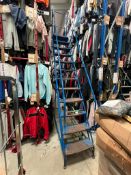Industrial Warehouse Ladder, 6 Available But Each Lot Is For One Set - No Reserve