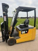 Caterpillar 1.8 Tonne Electric Forklift Truck Only 2513 Hours