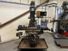 Ajax AJT 4 Verticle Milling Machine With Tooling