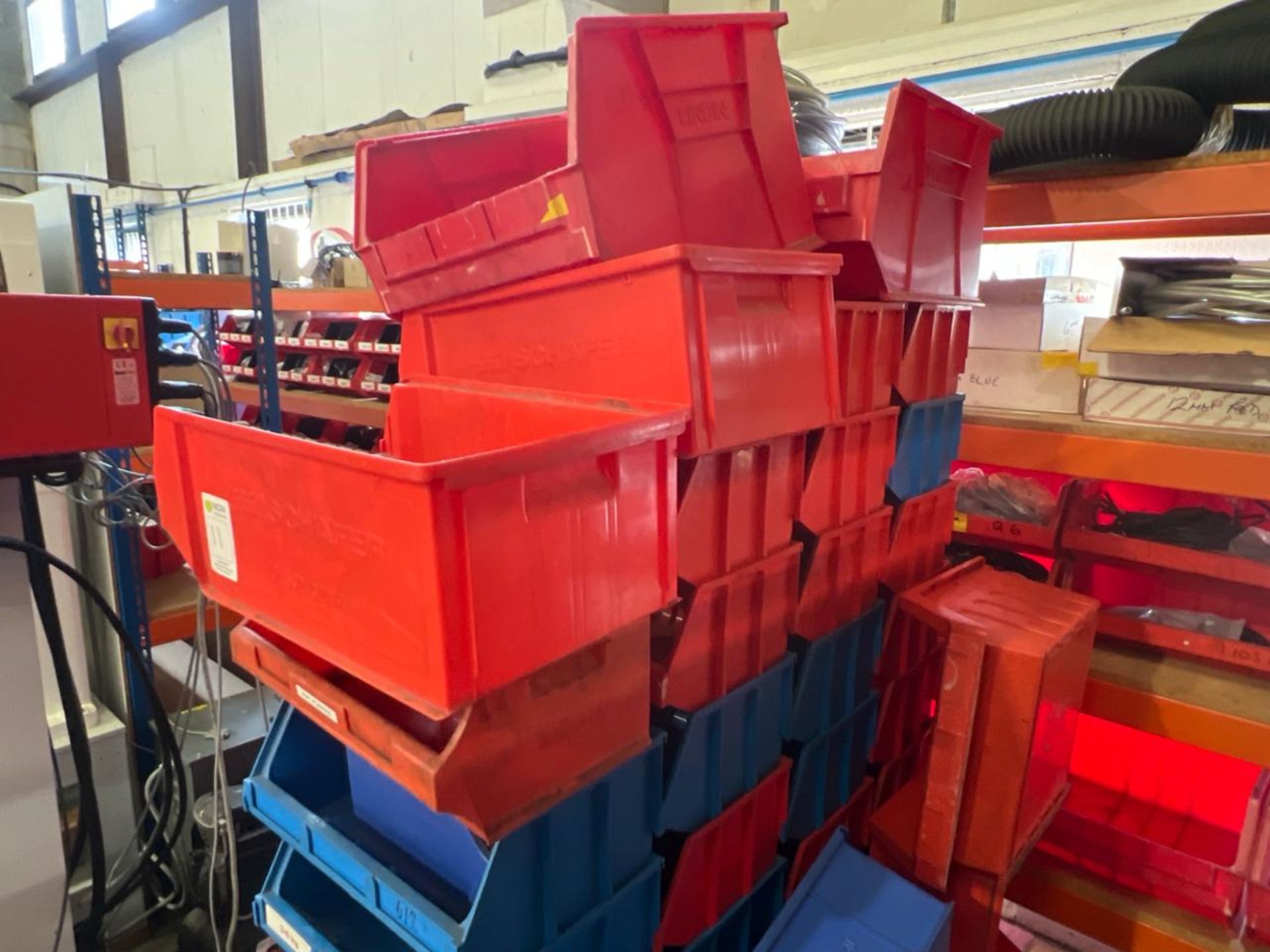 Pallet Of 70 Assorted Plastic Storage Bins - Image 7 of 9