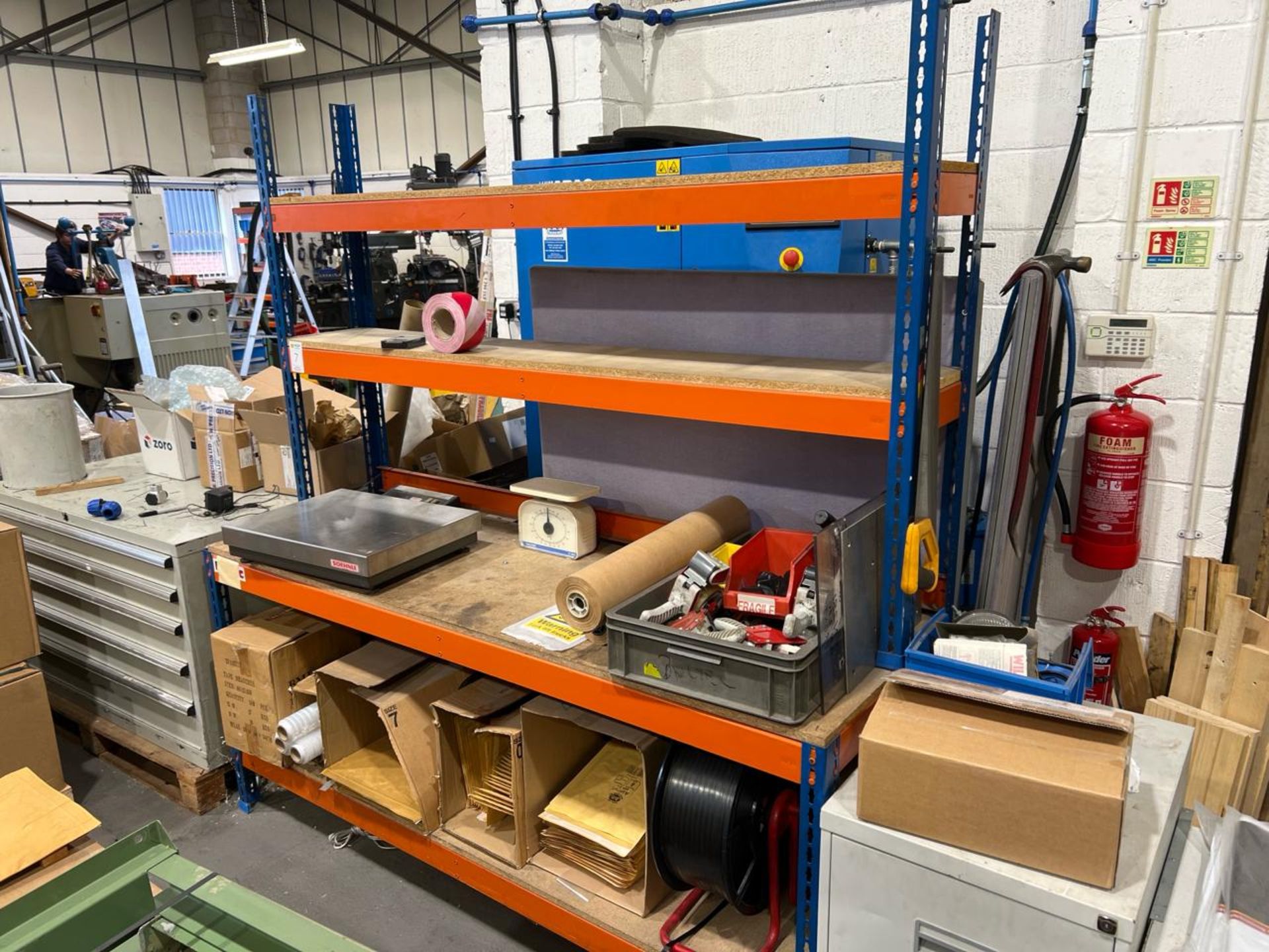 Industrial Warehouse Shelving Unit - Image 2 of 8