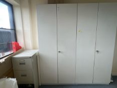 White Office Cupboard