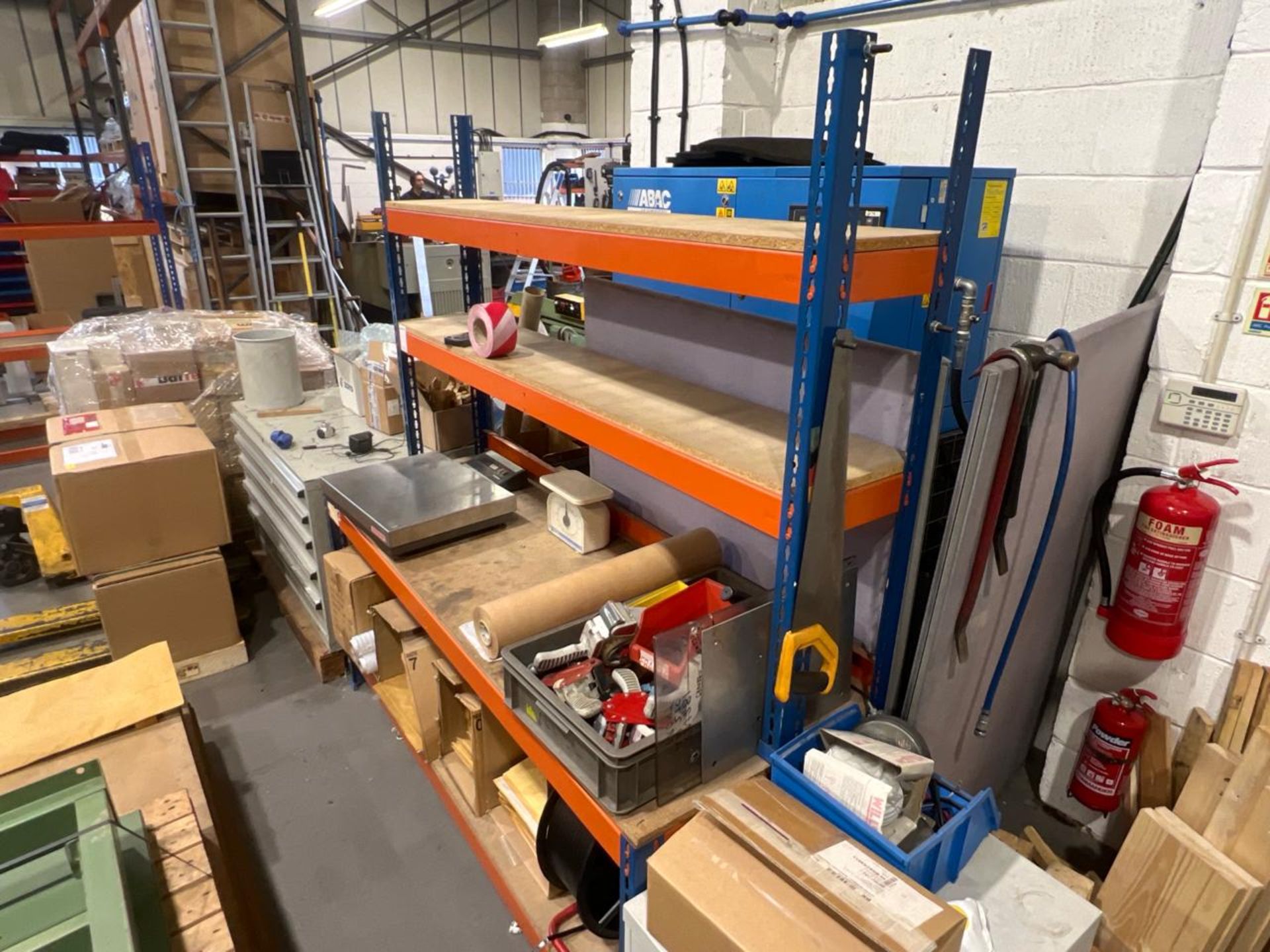 Industrial Warehouse Shelving Unit - Image 5 of 8
