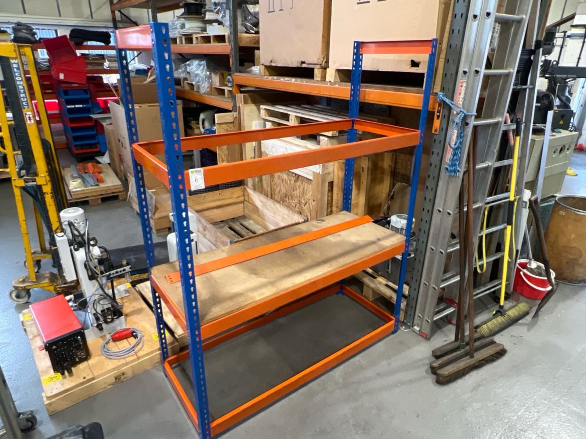 Industrial Warehouse Shelving Unit - Image 3 of 7