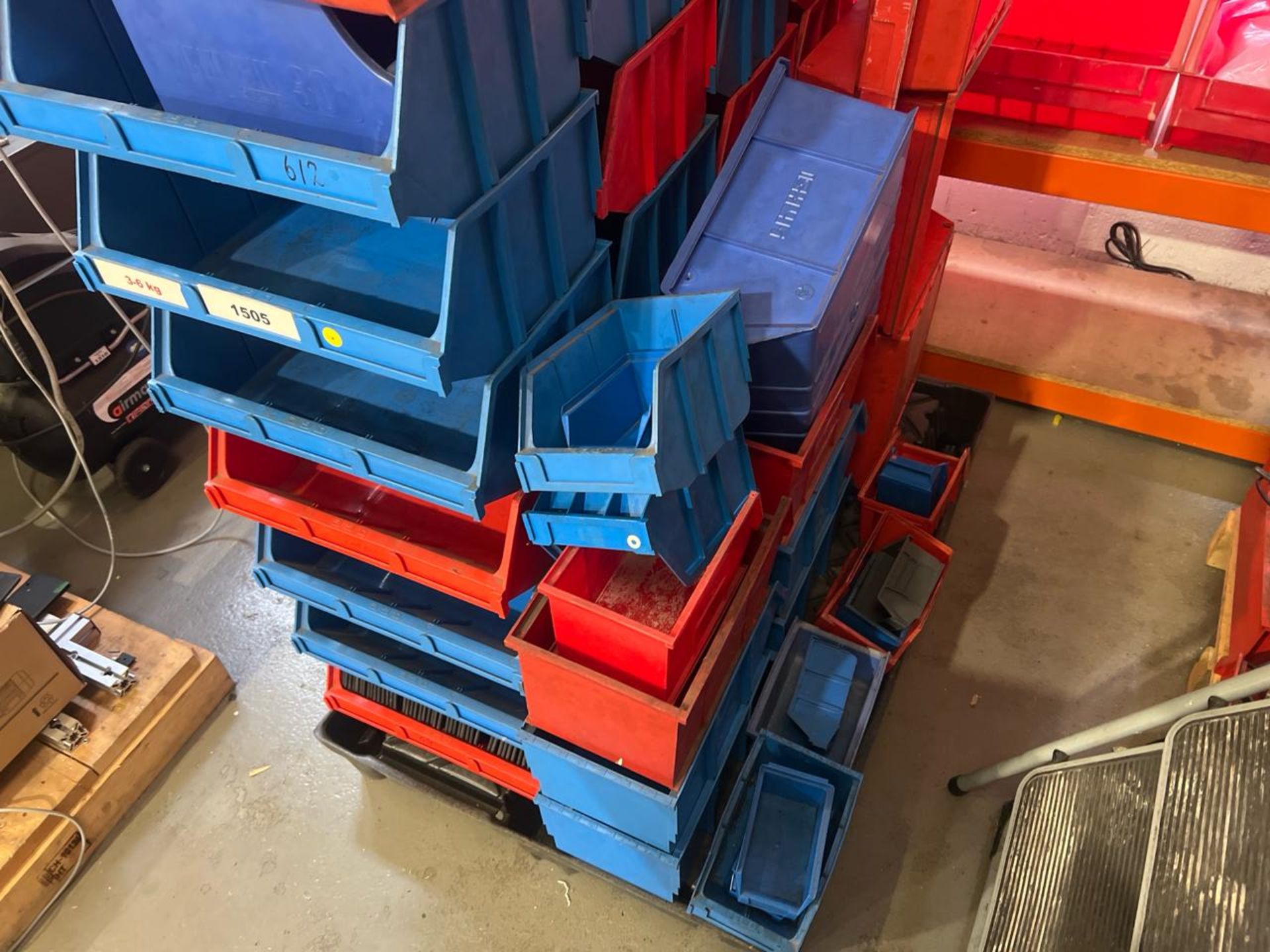 Pallet Of 70 Assorted Plastic Storage Bins - Image 9 of 9