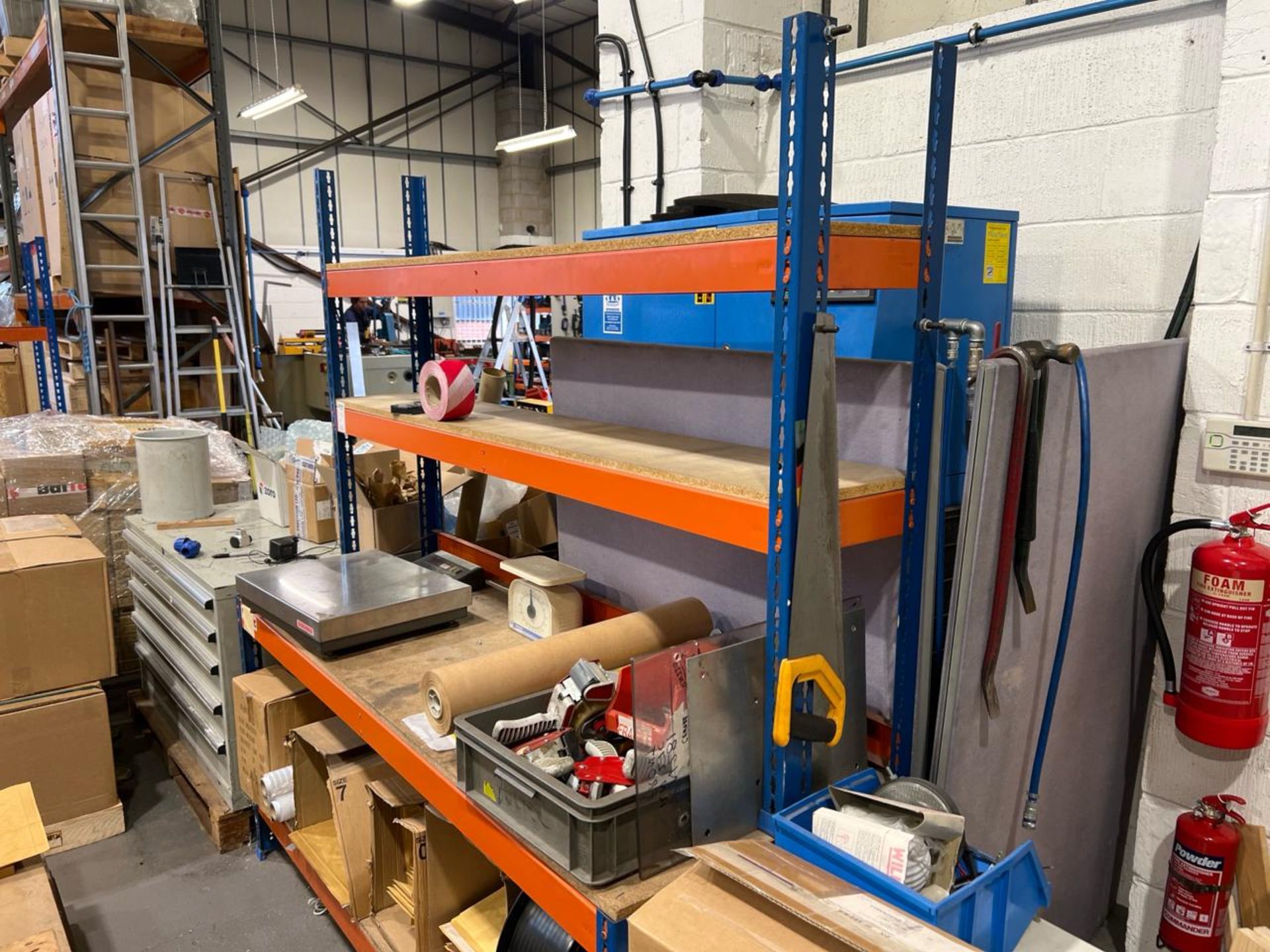 Industrial Warehouse Shelving Unit - Image 3 of 8