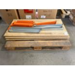 Pallet Of Assorted Warehouse Shelving