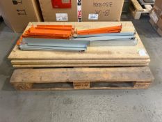 Pallet Of Assorted Warehouse Shelving