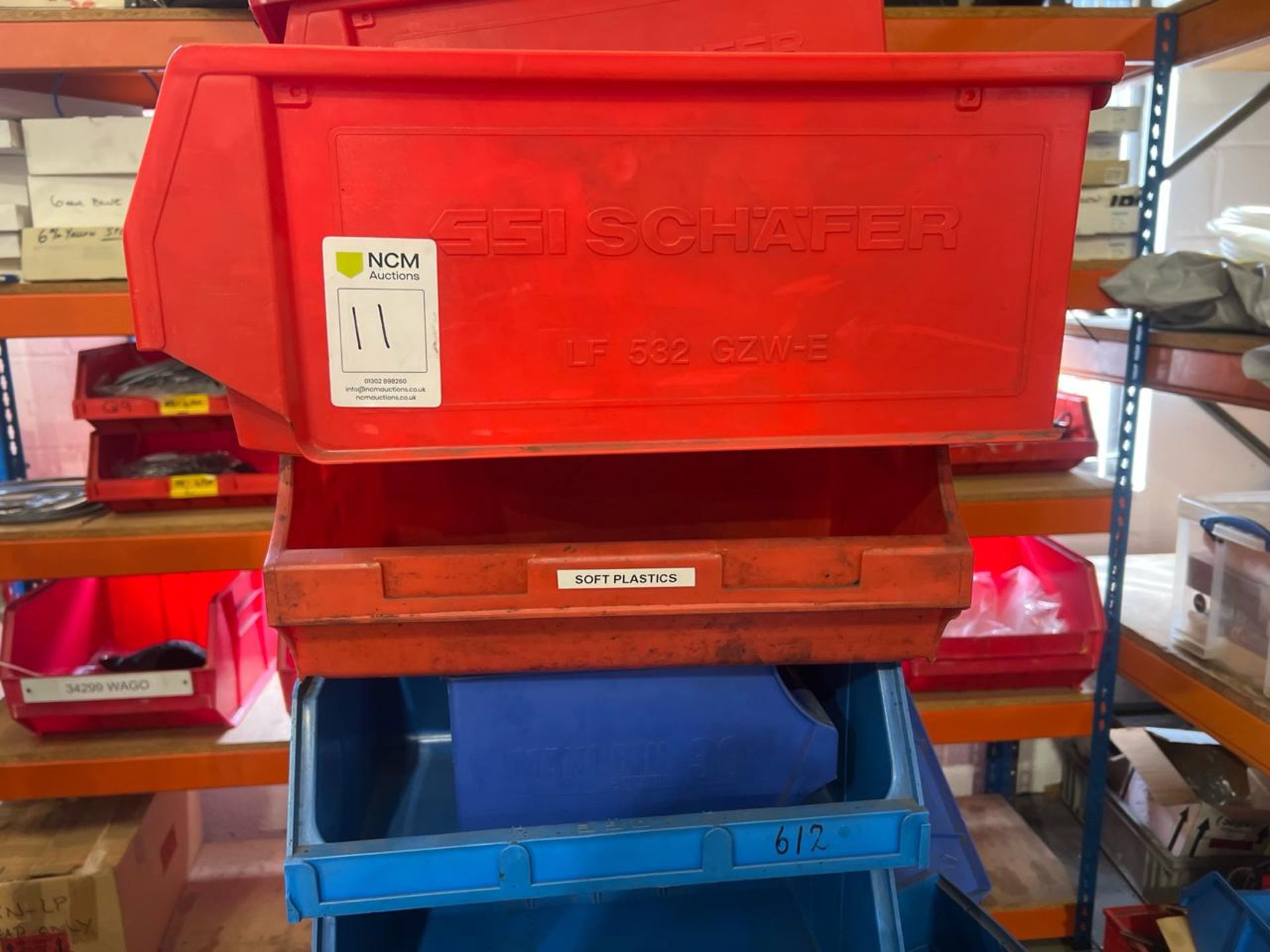 Pallet Of 70 Assorted Plastic Storage Bins - Image 4 of 9