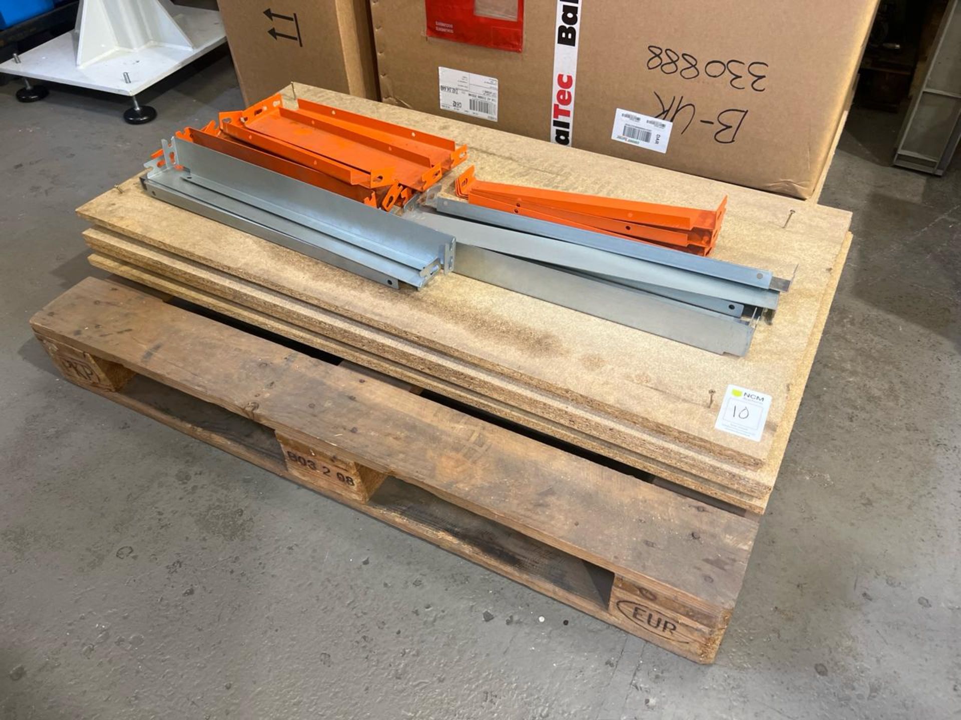 Pallet Of Assorted Warehouse Shelving - Image 2 of 6