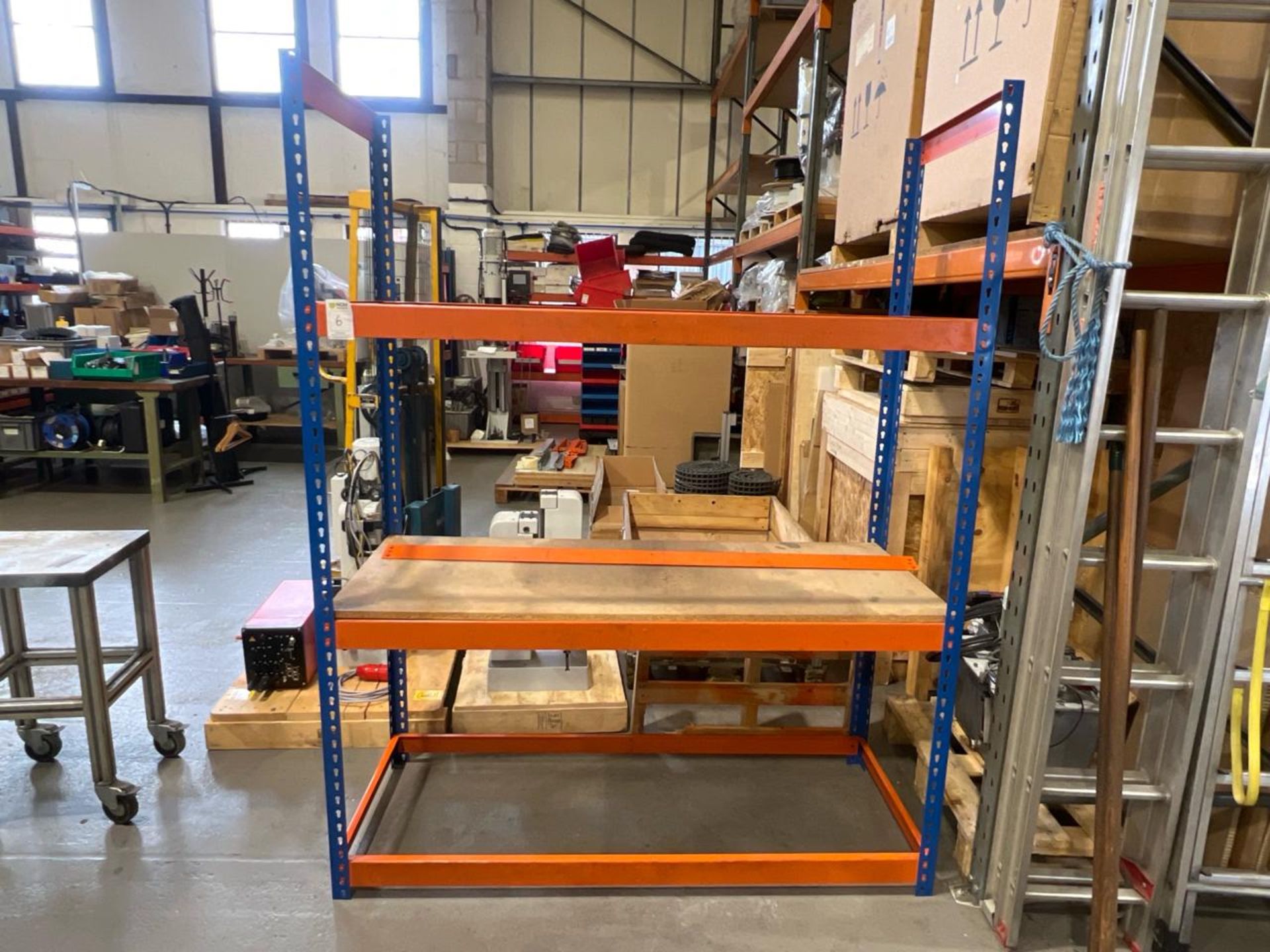 Industrial Warehouse Shelving Unit - Image 2 of 7