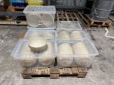 Pallet Of Costa Nova Salad Bowls, 7 Boxes Containing Approx 6 Bowls in Each