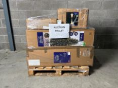 Pallet of Retail Returns - Christmas Decorations