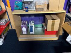 Wooden Display Counter, No Reserve