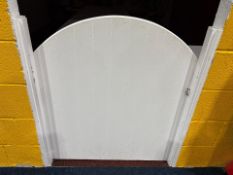 White Wooden Gate, No Reserve