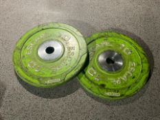 Pair Of 10KG Escape Bumper Plates