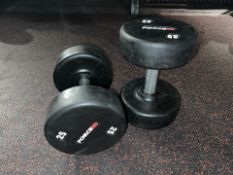 Pair Of 25KG Force Dumbbells