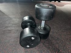 Pair Of 45KG Force Dumbbells