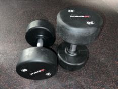 Pair Of 30KG Force Dumbells