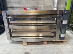 Cuppone 1963 Michelangelo MLG35L/2TS Double Pizza Oven