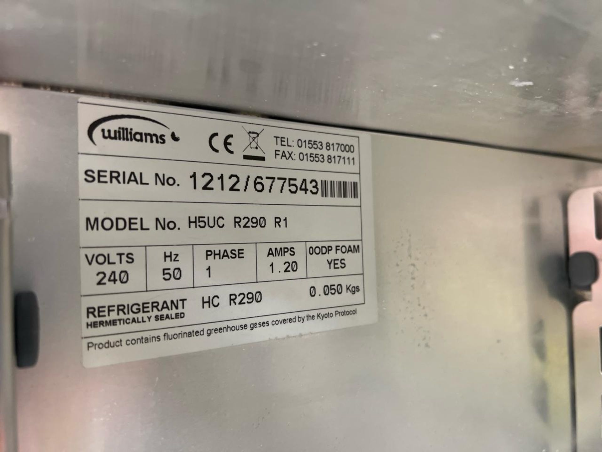 Williams Under Counter Fridge - No Reserve - Image 5 of 5
