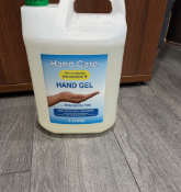 Job Lot of 141 x 5 Litres of Hand Care 70% Alcohol Hand Sanitiser Gel