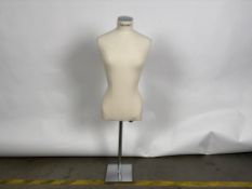 Female Fabric Mannequin Torso