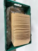 Box Of Cardboard Takeaway Trays And Vacuum Seal Bags