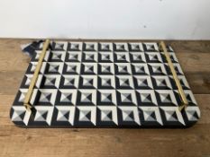 Geometric Patterned Tray