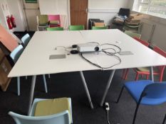 White table x 2